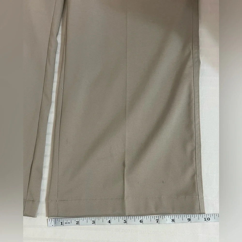 Nike Dri-Fit Size 36x30 Mens Performance Golf Pants Khaki Tan 598445 - Picture 12 of 15